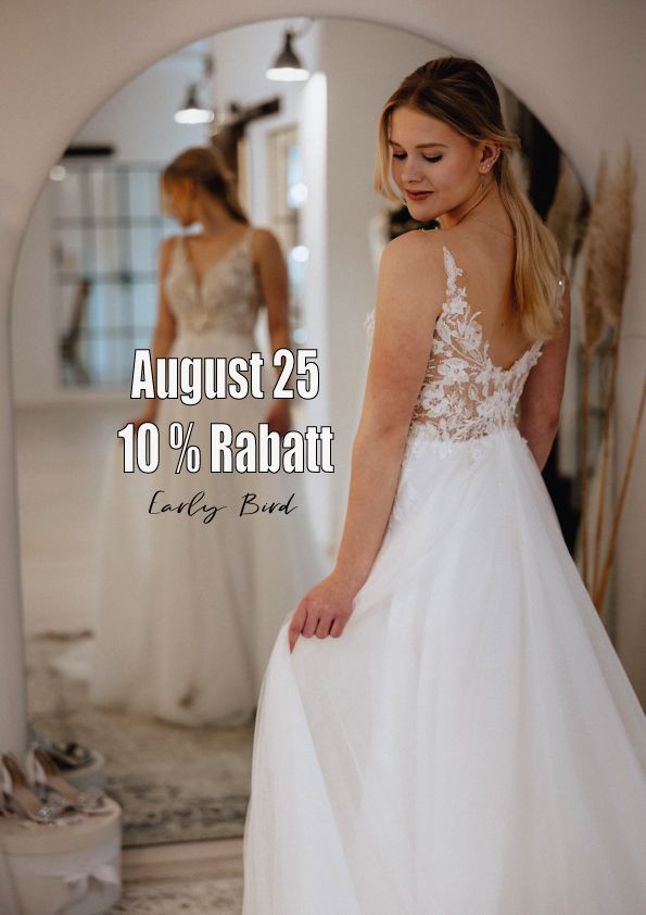 Early Bird Rabatt August 2025